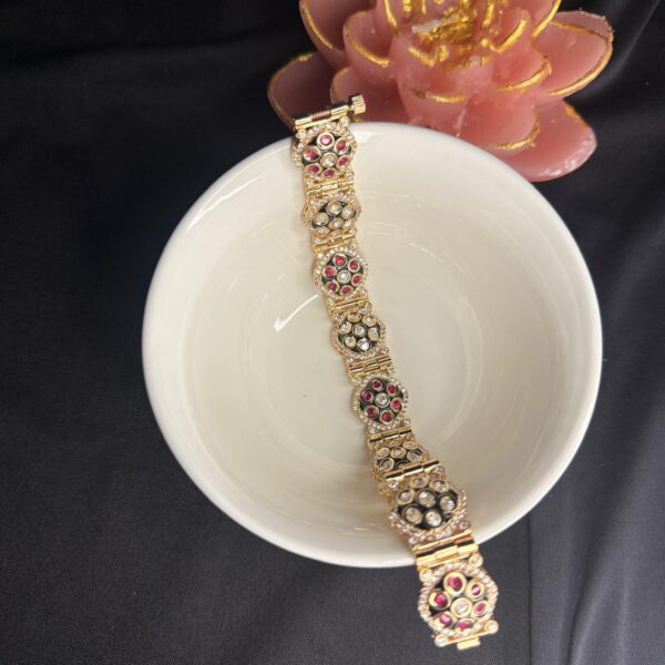 -Polki Kundan Bracelet