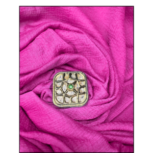 Royal Square Polki Ring