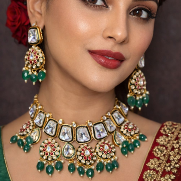 Polki Bridal Necklace(3) Polki Bridal Jewellery