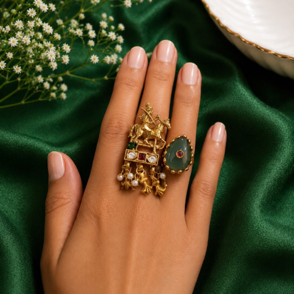 Antique Ring (2) Antique Heritage Statement Ring